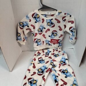 Bluey Christmas Pajama Set-18 Months